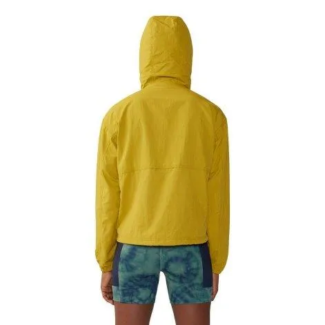 Stryder rain jacket dark citron 358 - Mountain Hardwear