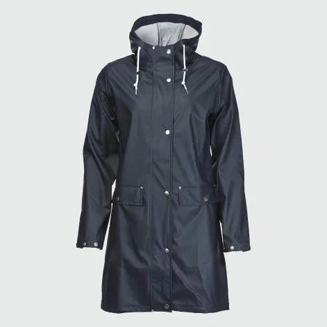 Frauen Regenmantel Kiara dark navy - rukka