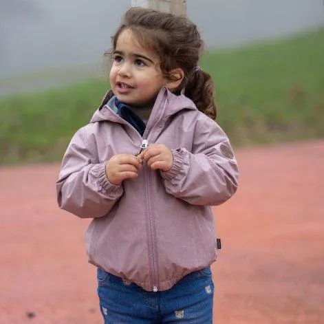 Children's rain jacket Leja woodrose mélange - rukka
