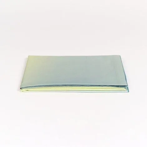 Alma drap de dessus pétrole/endive 240x255 cm - lavie