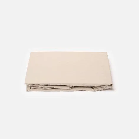 Drap-housse Lakan taupe 140x200+30 cm - lavie