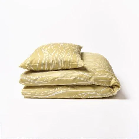 SAHARA housse de couette dusty yellow 160x210 cm - Journey Living