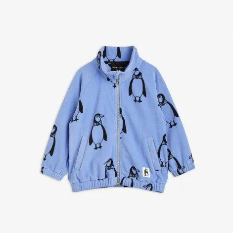 Fleecejacke Penguin Blue - Mini Rodini