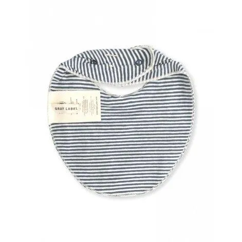 Baby bib Blue Grey Cream - Gray Label