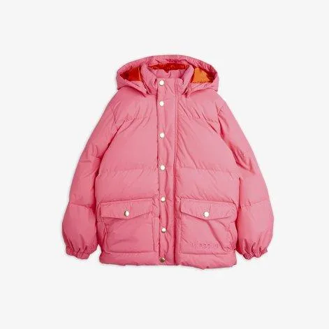 Jacke Heavy Hooded Pink - Mini Rodini