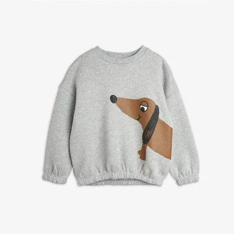 Sweatshirt Dog Sp Grey Melange - Mini Rodini