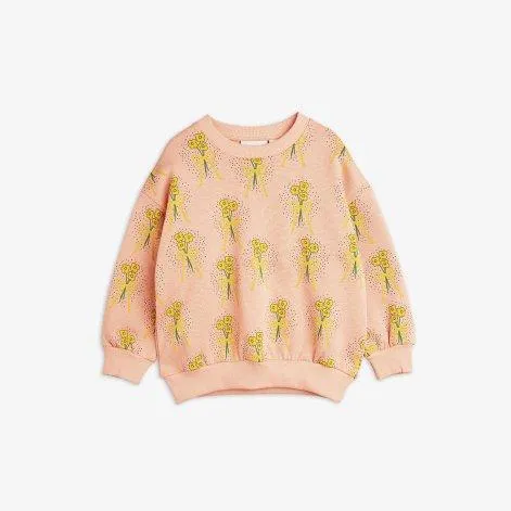 Sweat-shirt Winter Flowers Aop Pink - Mini Rodini