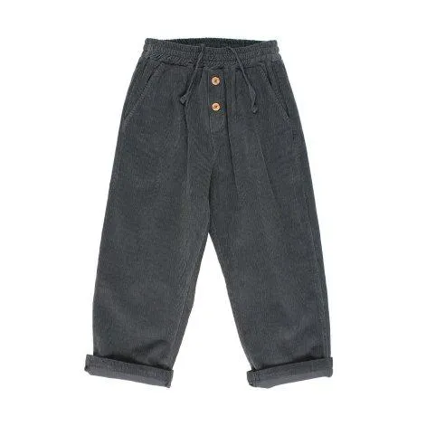 Trousers Soft Velour Antracite - Búho