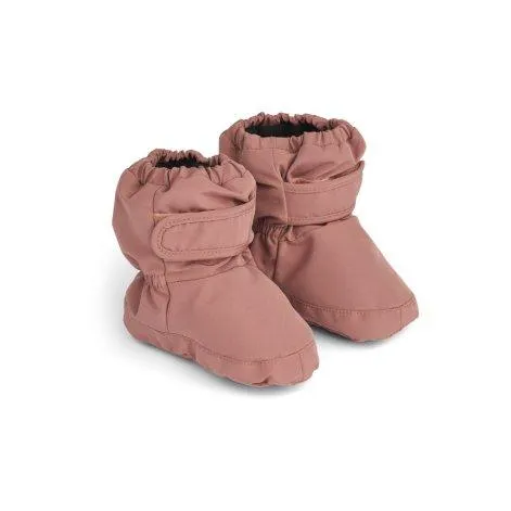 Baby Winterstiefel Heather Footies Dark rosetta - LIEWOOD