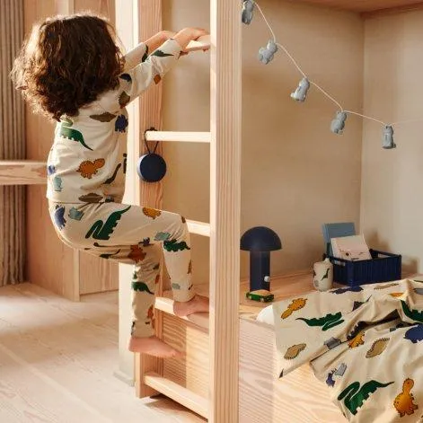 Pyjama-Set Wilhelm Printed Dinosaurs Mist - LIEWOOD