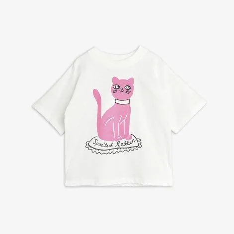 T-shirt Cat Sp Blanc - Mini Rodini