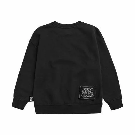 Sweat-shirt Take it Easy Black - Little Man Happy