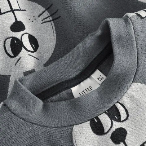 Sweatshirt Bunny Grey - Little Man Happy