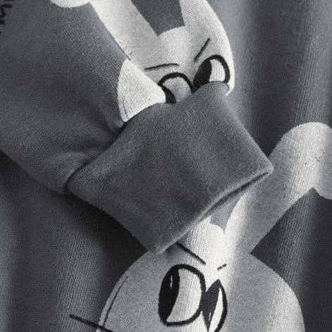 Sweat-shirt Bunny Grey - Little Man Happy