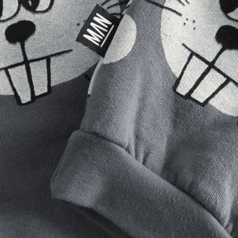 Sweat-shirt Bunny Grey - Little Man Happy