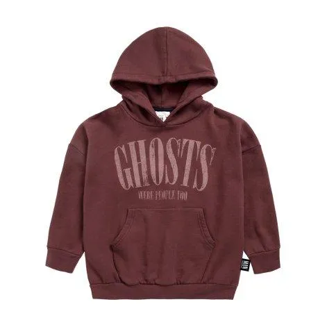 Hoodie Ghosts Were People Too Red - Little Man Happy