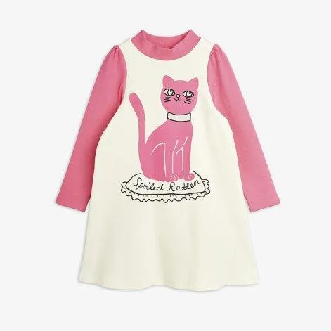 Kleid Cat Sp White - Mini Rodini