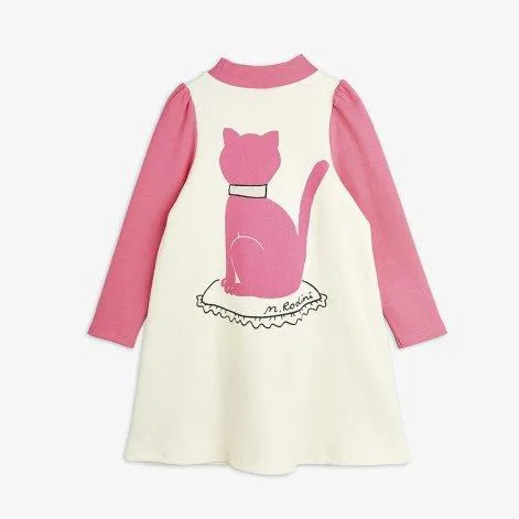 Kleid Cat Sp White - Mini Rodini