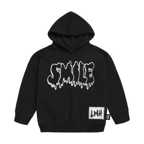 Hoodie Smile Hoodie Black - Little Man Happy