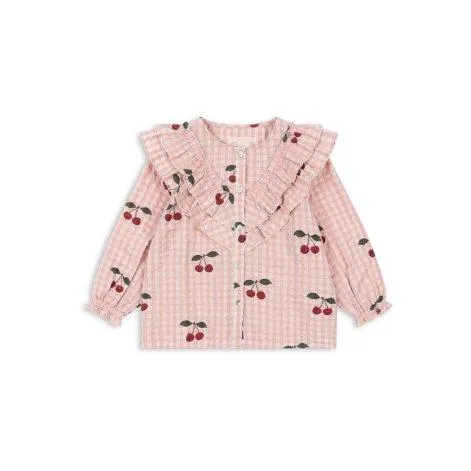 Blouse Kim Cherry Check - Konges Sløjd