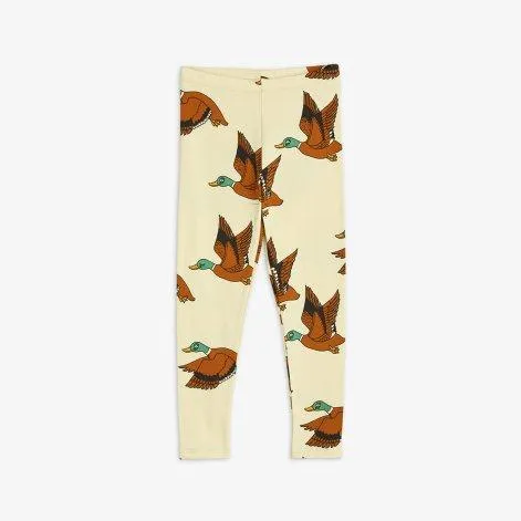 Leggings Ducks Aop Yellow - Mini Rodini