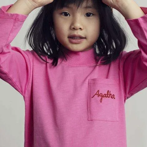 Robe Agatha Emb Pink - Mini Rodini