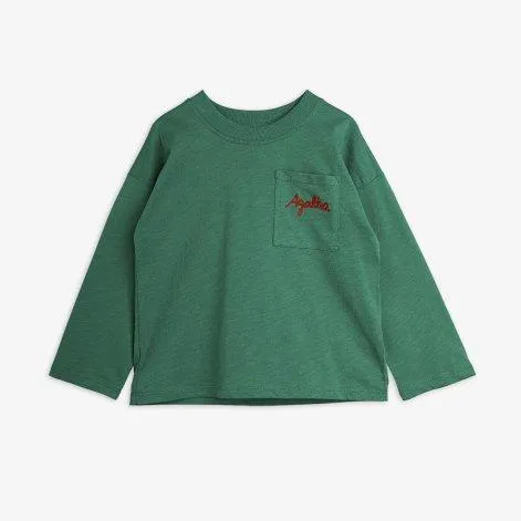 Langarmshirt Agatha Emb Green - Mini Rodini