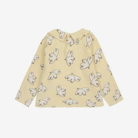 Baby Langarmshirt Freedom Bird all over - Bobo Choses