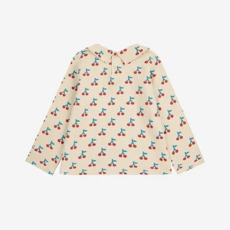 Baby Langarmshirt Cherry all over - Bobo Choses