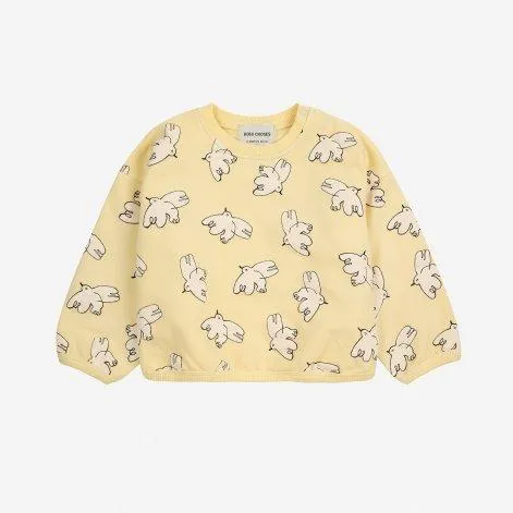 Sweat-shirt pour bébé Freedom Bird all over - Bobo Choses