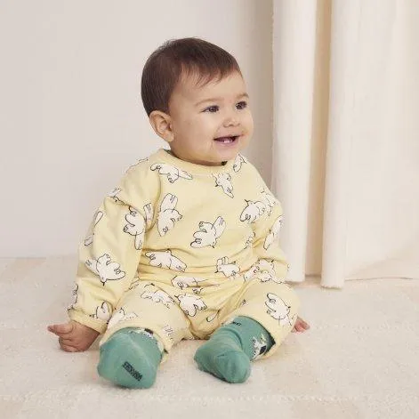 Baby leggings Freedom Bird all over - Bobo Choses