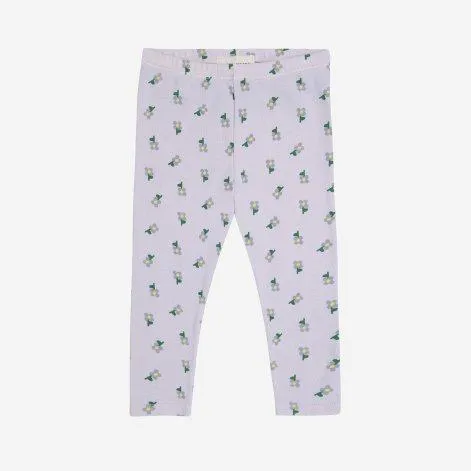 Leggings bébé Pansy Flower all over - Bobo Choses