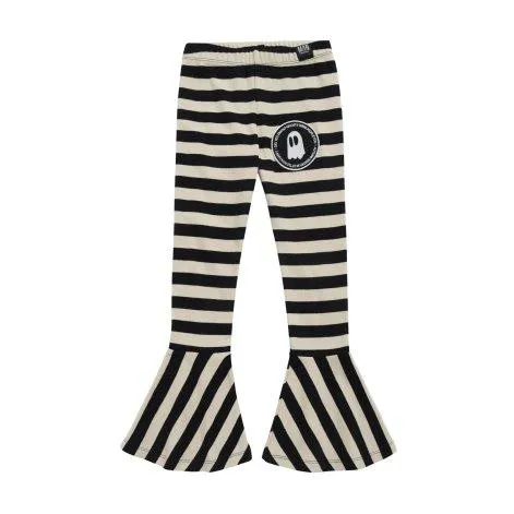 Leggings Striped Phantom Black White - Little Man Happy