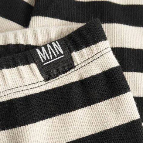 Leggings Striped Phantom Black White - Little Man Happy