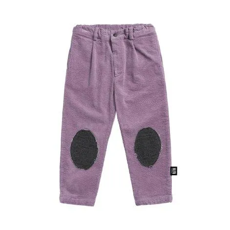 Hose Patched Corduroy Purple - Little Man Happy