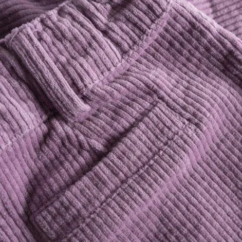 Hose Patched Corduroy Purple - Little Man Happy