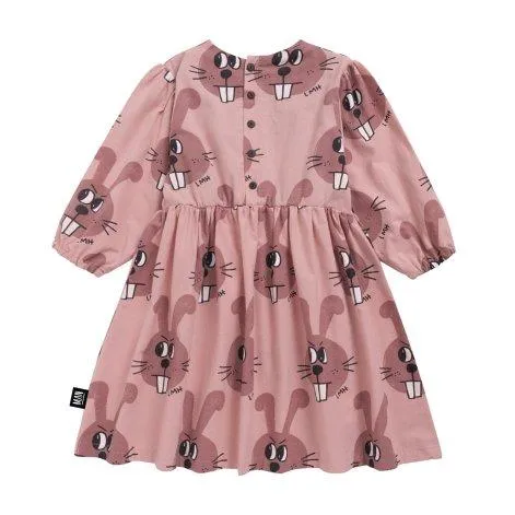 Kleid Bunny Party Overdye Pink Peach - Little Man Happy