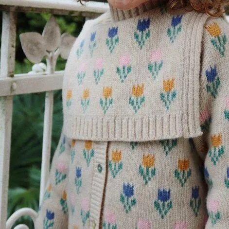 Col châle Belou Knit Tulipe - Konges Sløjd