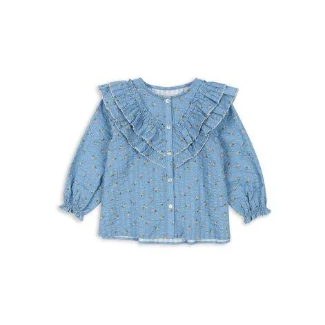 Kim Frill Billie Blue blouse - Konges Sløjd