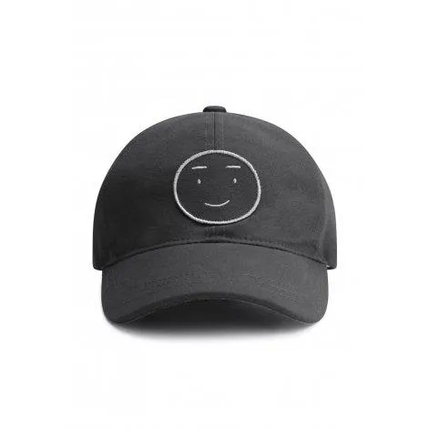 Cap Nearly Black - Gray Label