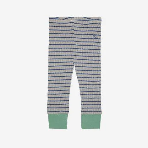 Baby leggings Stripes waffle - Bobo Choses