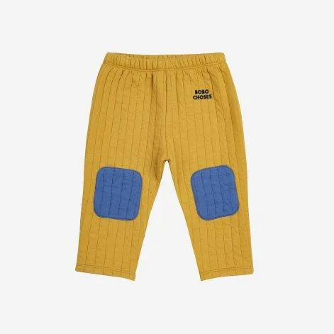 Baby jogger pants quilted straight - Bobo Choses