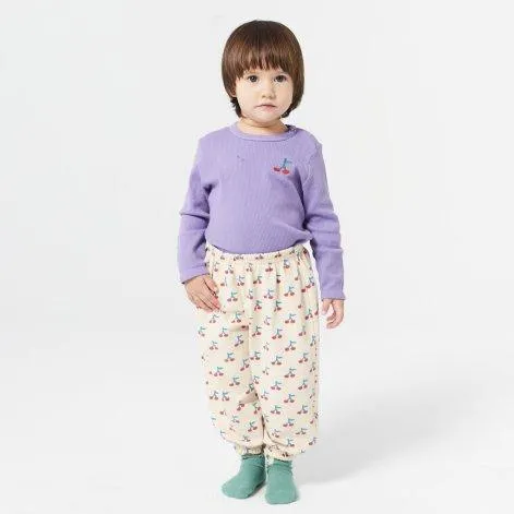 Pantalon de jogging bébé Cherry All Over - Bobo Choses