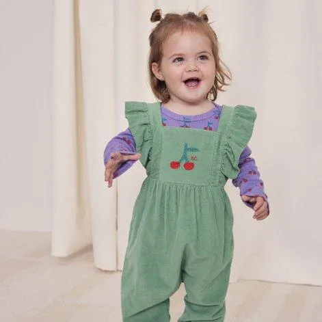 Baby Overall Cherry Green - Bobo Choses