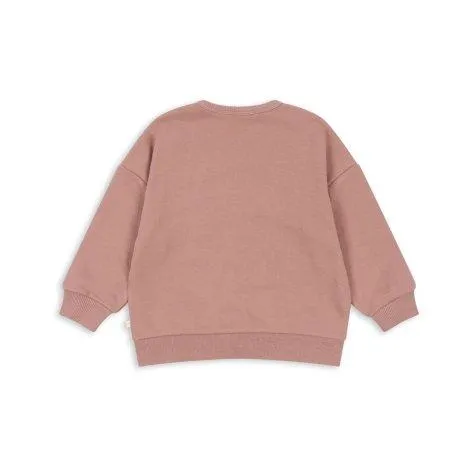 Sweatshirt Lou Glitter Mahogany Rose - Konges Sløjd