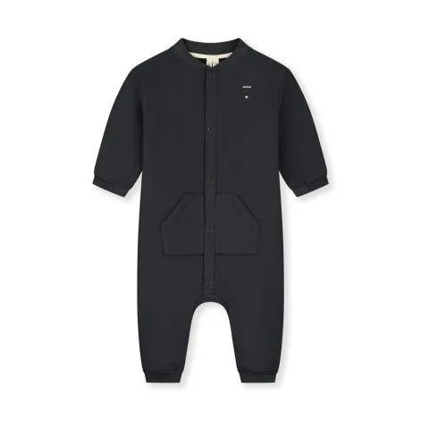 Baby Overall Nearly Black - Gray Label