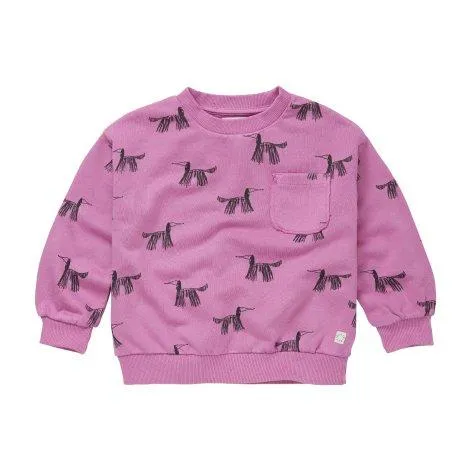 Sweatshirt Pocket Purple Pink - Sproet & Sprout