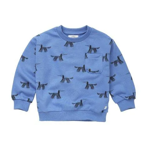 Pocket Molecule Blue sweatshirt - Sproet & Sprout