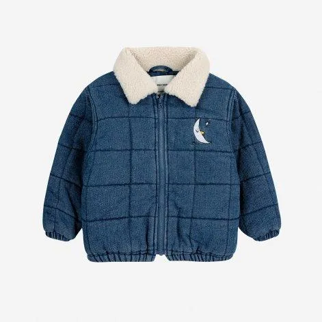 Veste bébé Quilted Denim Navy Blue - Bobo Choses