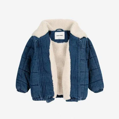 Veste bébé Quilted Denim Navy Blue - Bobo Choses